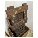 2 Vintage Clock Cases