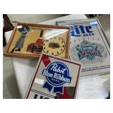 3 Alcohol Framed Items