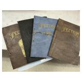 4 1920s Yearbooks - Spectrum- Alexandria, IND