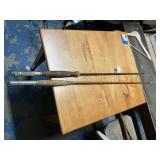 Vintage Wood Fishing Rods, bottoms only
