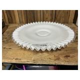 Vintage Fenton Glass Cake Stand