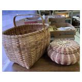 Two Ho-Chunk Baskets
