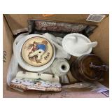 Assorted Pottery & Glassware