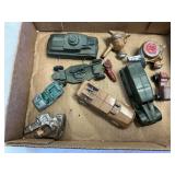Vintage Military Toy Vehicles - some Tootsietoy