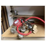 Acetylene gas cylinder and beer tap