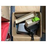 Box of Kitchen Items