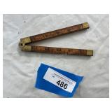 Vintage Master Rule Folding Ruler