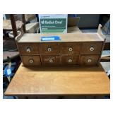 Vintage Wooden Spice/Apothecary Cabinet