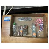 Decorative Glass Candy Sprinkle Containers