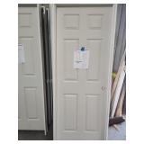 Interior door, 30 in, 6 panel, Lh