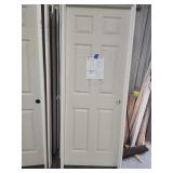 Interior door, 30 in, 6 panel, LH
