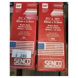 Senco strip nails 6 boxes