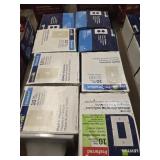 Box outlet and switch cover plates