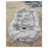 Dekorra plastic fountain rock