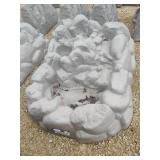 Dekorra plastic fountain rock