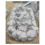 Dekorra plastic fountain rock