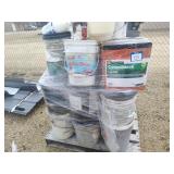 Pallet of concrete release and other