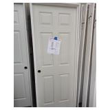 Interior door, 30 in, 6 panel, RH