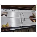Aqua Vista pull down kitchen faucet chrome