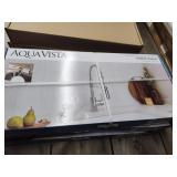 Aqua Vista pull down kitchen faucet chrome