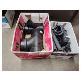 Plastic pipe connectors