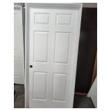 Interior door, 36 in, 6 panel, RH