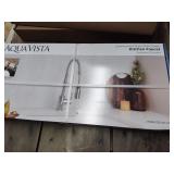 Aqua Vista pull down kitchen faucet chrome