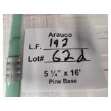 Arauco pine base board 5-1/4in x 16ft 192LF