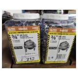 3/8 cable connectors 2 packs