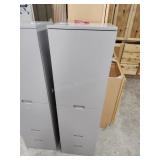 Fresca grey linen cabinet 16in w x 55in t x 14in d