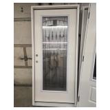Exterior door, 36 In, Full Deco, RH