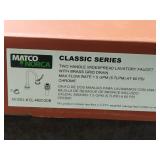 Matco Norca two handle lavatory faucet chrome