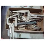 Vise grip clamps