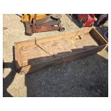 Wood sleighbox