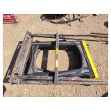 3 folding sawhorses