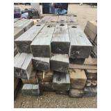 Pallet of 6x8 logs varying lengths
