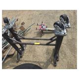 2 metal legs