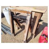 4 sawhorses