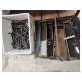 Bolts and toolbox
