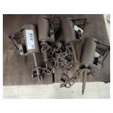 (4) Dog proof traps