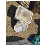 Plastic lids
