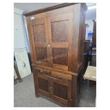 Antique hutch, 16x40x74"