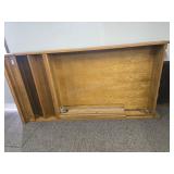 Antique bookcase, 14x48x96"