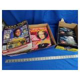 Star Trek magazines and Stardisc coins
