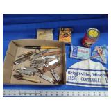 Bottle openers and other items