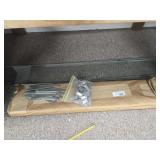 Glass shelves, 6x34 and 36"