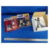 2 sports toys and ARod figure bat broken