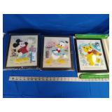 3 puzzle toys Disney and other