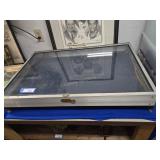Display cabinet, 22x34x6"