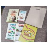 Peanuts books and Buck Roger collected works